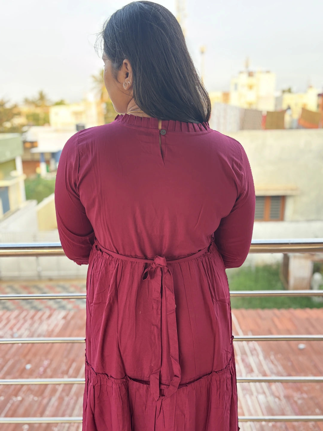 Mulberry Muse Maternity and Feeding Maxi Dress