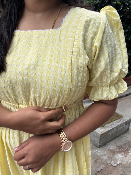 Golden Dream – Maternity & Feeding Dress