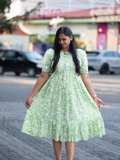 Mint Muse Maternity Feeding Dress