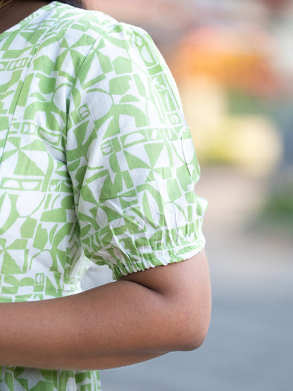 Mint Muse — Maternity & Feeding Dress